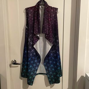 Psychedelic Pattern Vest